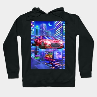 Hyundai Genesis Coupe (2009) Cyberpunk Hoodie